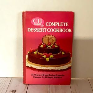 Used vintage first printing 1981. C and H sugar Complete Dessert Cookbook.
